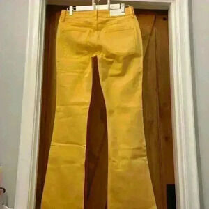Warp & Weft Philadelphia Slim Bootcut-Size 8/29 Mustard Color NWT